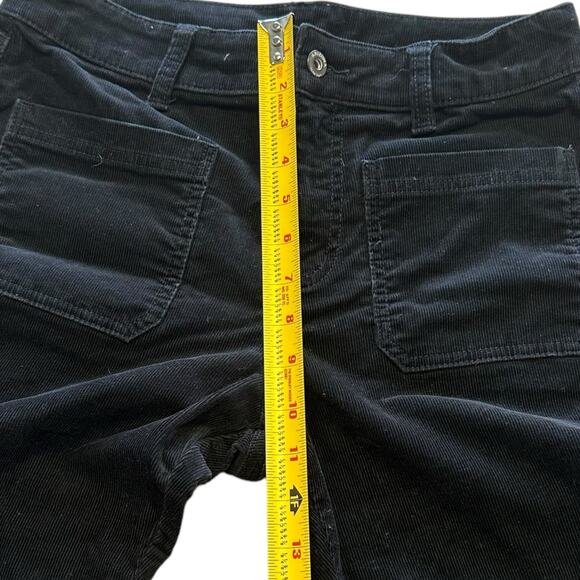 Womens Pants Size 9 Black Corduroy Bootcut Professional Workwear Classic Office - Picture 3 of 7